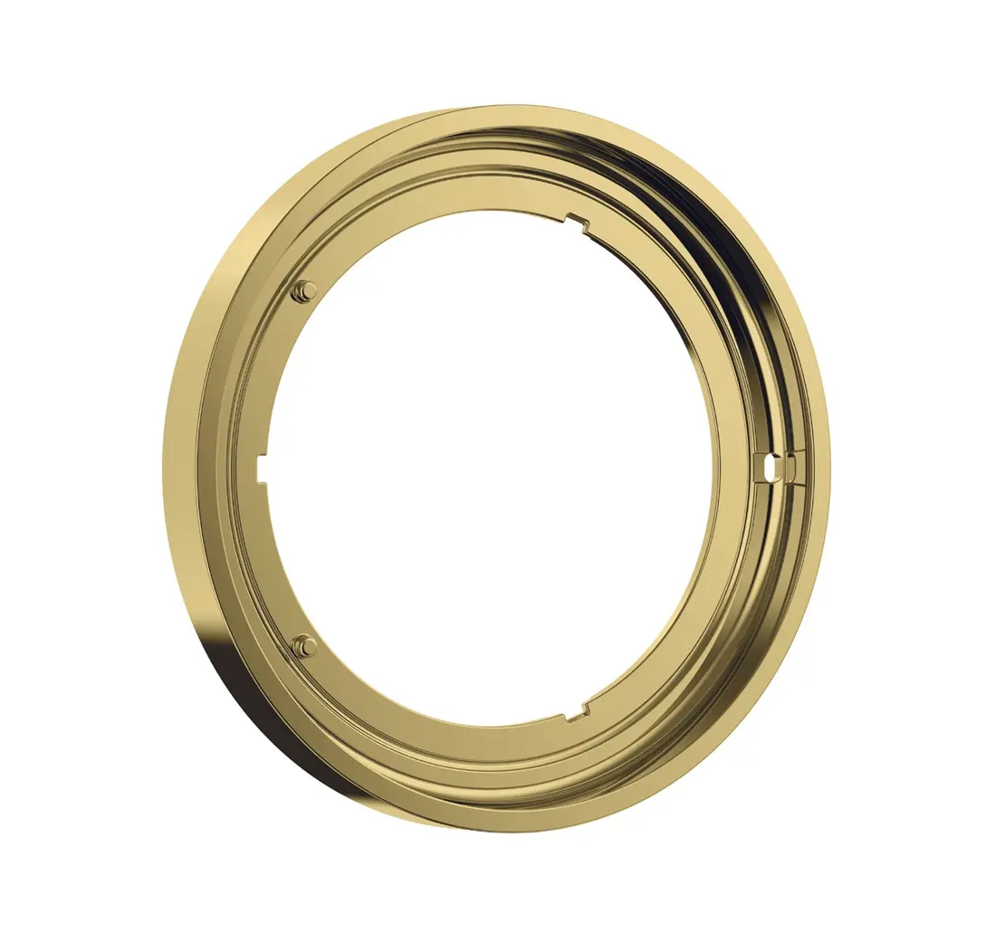 Axor ShowerSelect ID - pagarinājums 17x17 cm, pulēta zelta apdare 13642990