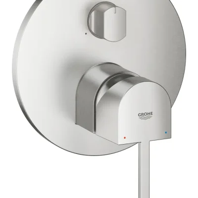 Grohe Plus - zemapmetuma maisītājs 3 patērētājiem, Supersteel 24093DC3