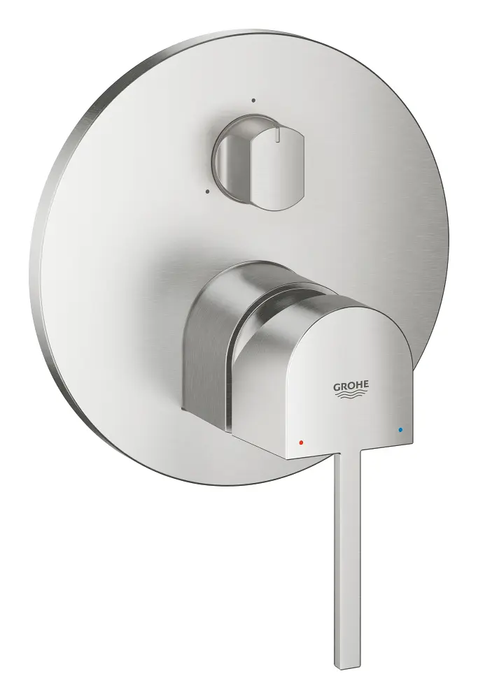 Grohe Plus - zemapmetuma maisītājs 3 patērētājiem, Supersteel 24093DC3