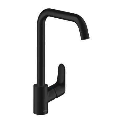Hansgrohe Focus M41 - virtuves maisītājs, melns matēts 31820670
