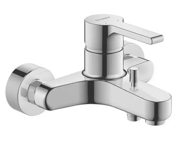 Duravit B.2 - sienas maisītājs vannām, hromēts B25230000010