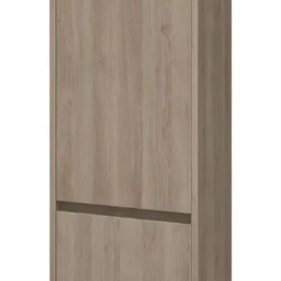 Cersanit Crea - augstais skapis, 140x40x25 cm, 2 durvis, eņģes pa kreisi/pa labi, ozols S924-024