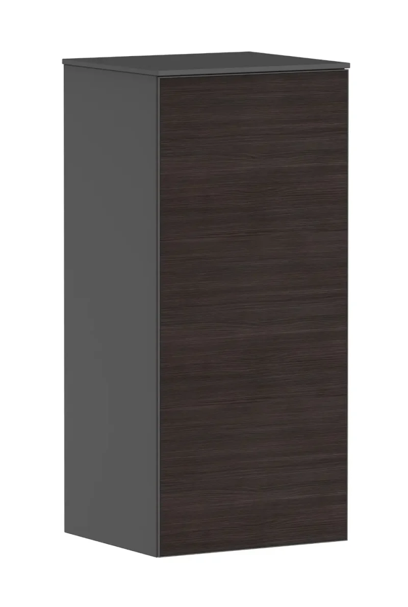 Hansgrohe Xevolos E - sānu skapis 41x89x36 cm, 1 durvis, eņģes labajā pusē, matēti pelēks/tumšs ozols 54217730