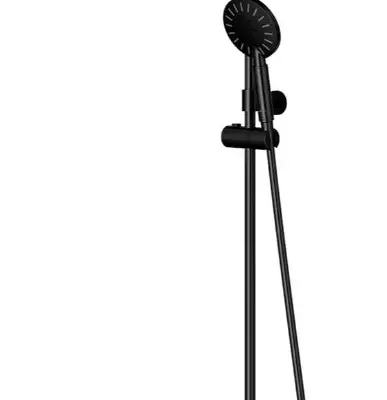 OMNIRES Y - dušas komplekts ar termostatu, diametrs 23 cm, 3 strūklas veidi, matēti melns Y1244NBL