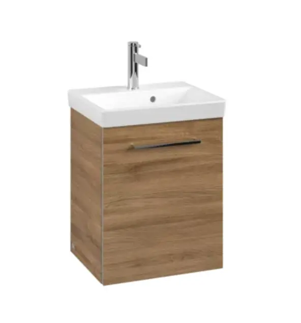 Villeroy & Boch Avento - izlietnes skapītis, 43x51x35 cm, 1 durvis, Oak Kansas A88700RH