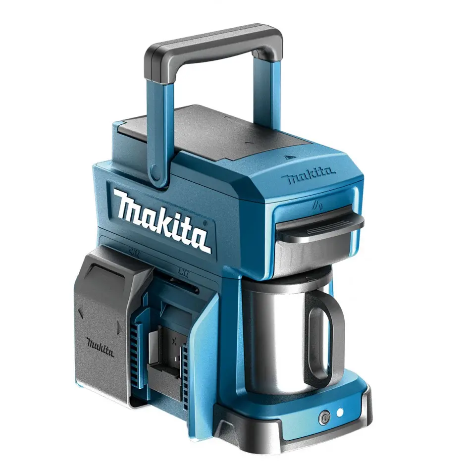 Makita - 18V akumulatora kafijas automāts, ar piederumiem, bez akumulatora un lādētāja DCM501Z