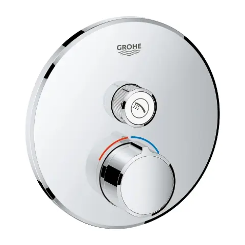 Grohe SmartControl - zemapmetuma maisītājs 1 patērētājam, hromēts 29144000