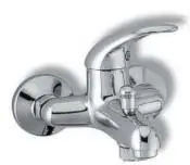 Novaservis Metalia 55 - vannas maisītājs bez piederumiem 100 mm, hroms 55024/1,0