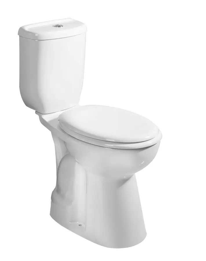 Sapho sanitārā keramika - kombi WC, pieejams cilvēkiem ar kustību traucējumiem, grīdas izvads, balts BD301.410.00