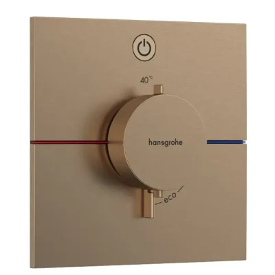 Hansgrohe ShowerSelect Comfort - zemapmetuma termostata maisītājs, birstēts bronzas tonis 15571140