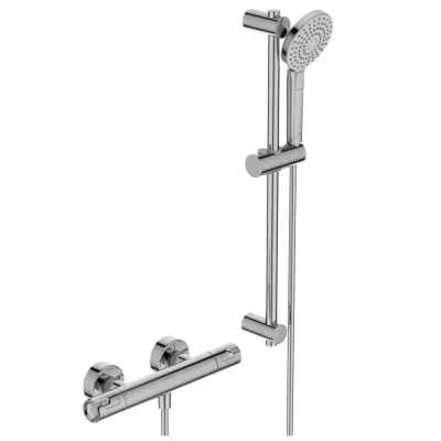 Ideal Standard CeraTherm - dušas komplekts T50 ar termostatu, 3 strūklu veidi, hroms A7217AA