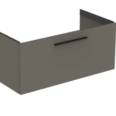 Ideal Standard i.Life B - izlietnes apakšskapītis 100x44x51 cm, 1 izvelkama atvilktne, kvarca pelēks matēts T5275NG