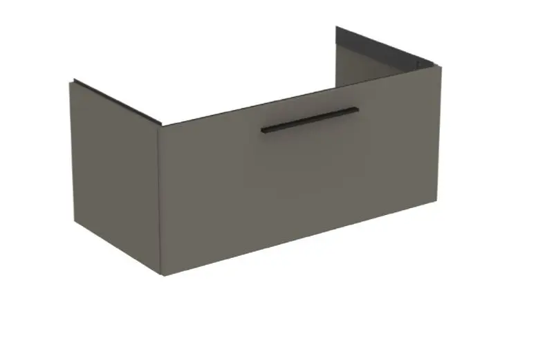 Ideal Standard i.Life B - izlietnes apakšskapītis 100x44x51 cm, 1 izvelkama atvilktne, kvarca pelēks matēts T5275NG