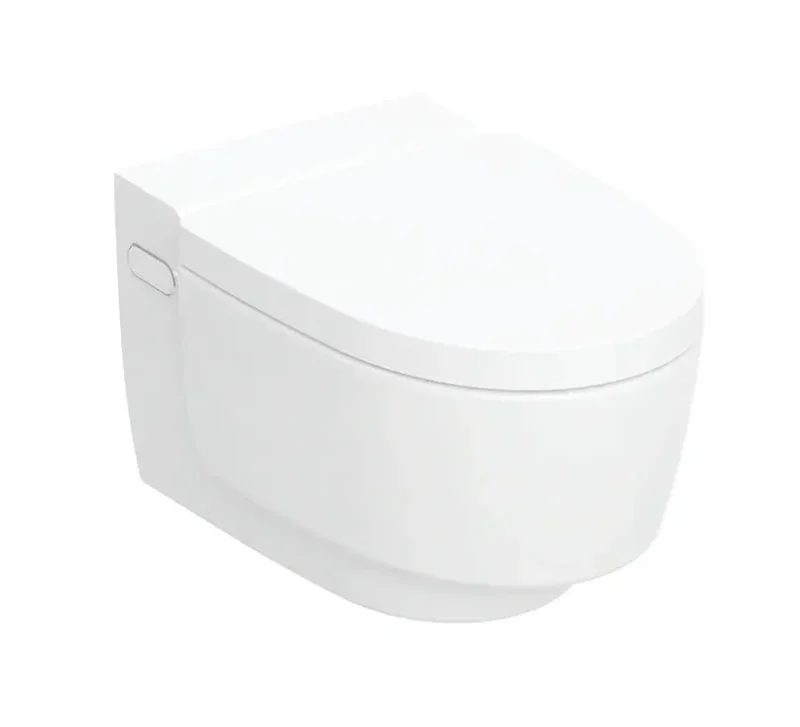 Geberit AquaClean - elektronisks bidē Mera Classic ar keramiku, montāžai pie sienas, TurboFlush, SoftClosing, KeraTect, balts 146.200.11.1
