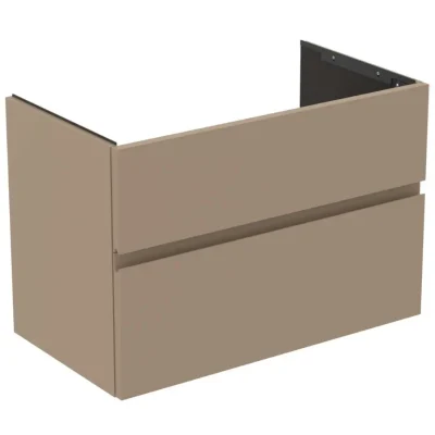 Ideal Standard Finesse - izlietnes skapītis, 80x44x55 cm, 2 atvilktnes, matēts greige E3387UP