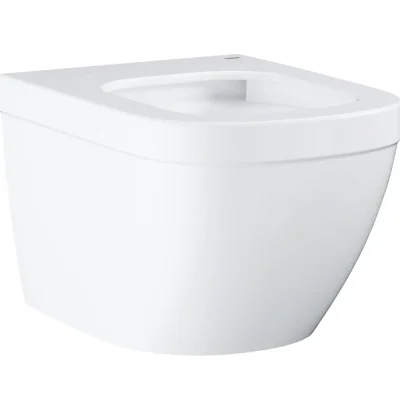 Grohe Euro Ceramic - pie sienas stiprināms kompakts WC, Rimless, Triple Vortex, Alpu balts 39206000