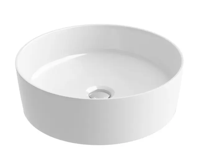 Ravak UNI - uzliekamā izlietne Slim, diametrs 40 cm, balta XJX01140002