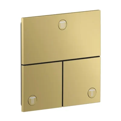 Axor ShowerSelect ID - zemapmetuma vārsts, 3 patērētājiem, pulēta zelta apdare 36780990