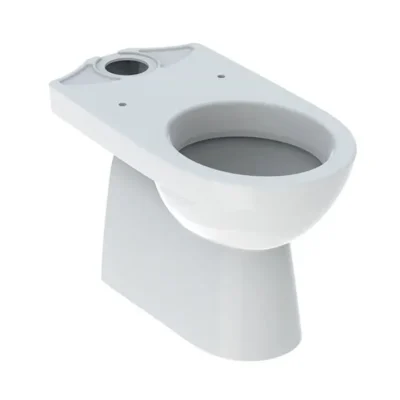 Geberit Selnova - stāvošā WC kombinācija, vertikāls izvads, 67x36 cm, bez skalošanas malas, balts 500.151.01.7