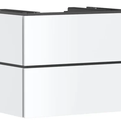 Hansgrohe Xilesa E - izlietnes apakšskapītis, 62x78x55 cm, 2 atvilktnes, matēti balts 54299700