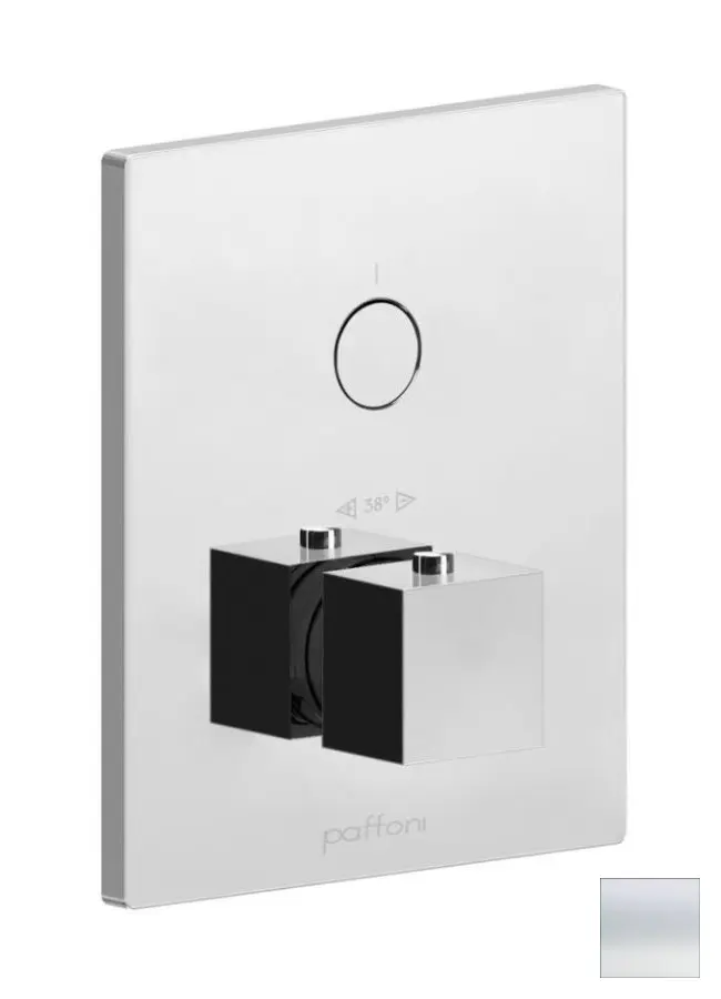 Paffoni Compact Box - termostata dušas maisītājs - zemapmetuma, matēti balts CPT513BO