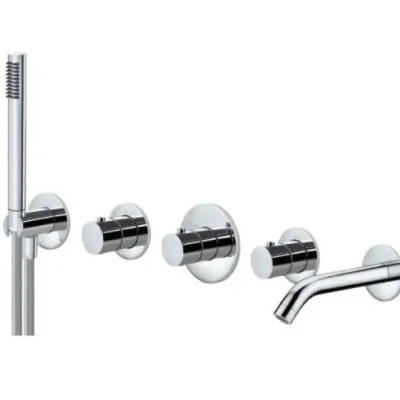 Paffoni Modular Box - termostata maisītājs - zemapmetuma, 2 patērētājiem, hromēts MDE001CR