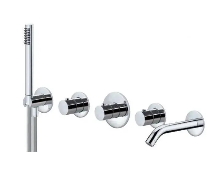 Paffoni Modular Box - termostata maisītājs - zemapmetuma, 2 patērētājiem, hromēts MDE001CR