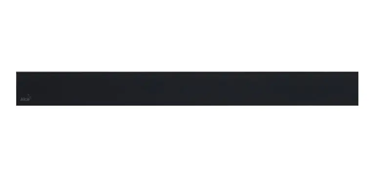 Alcadrain reste - reste lineārai dušas renītei 105 cm, stikls/melns GL1204-1050