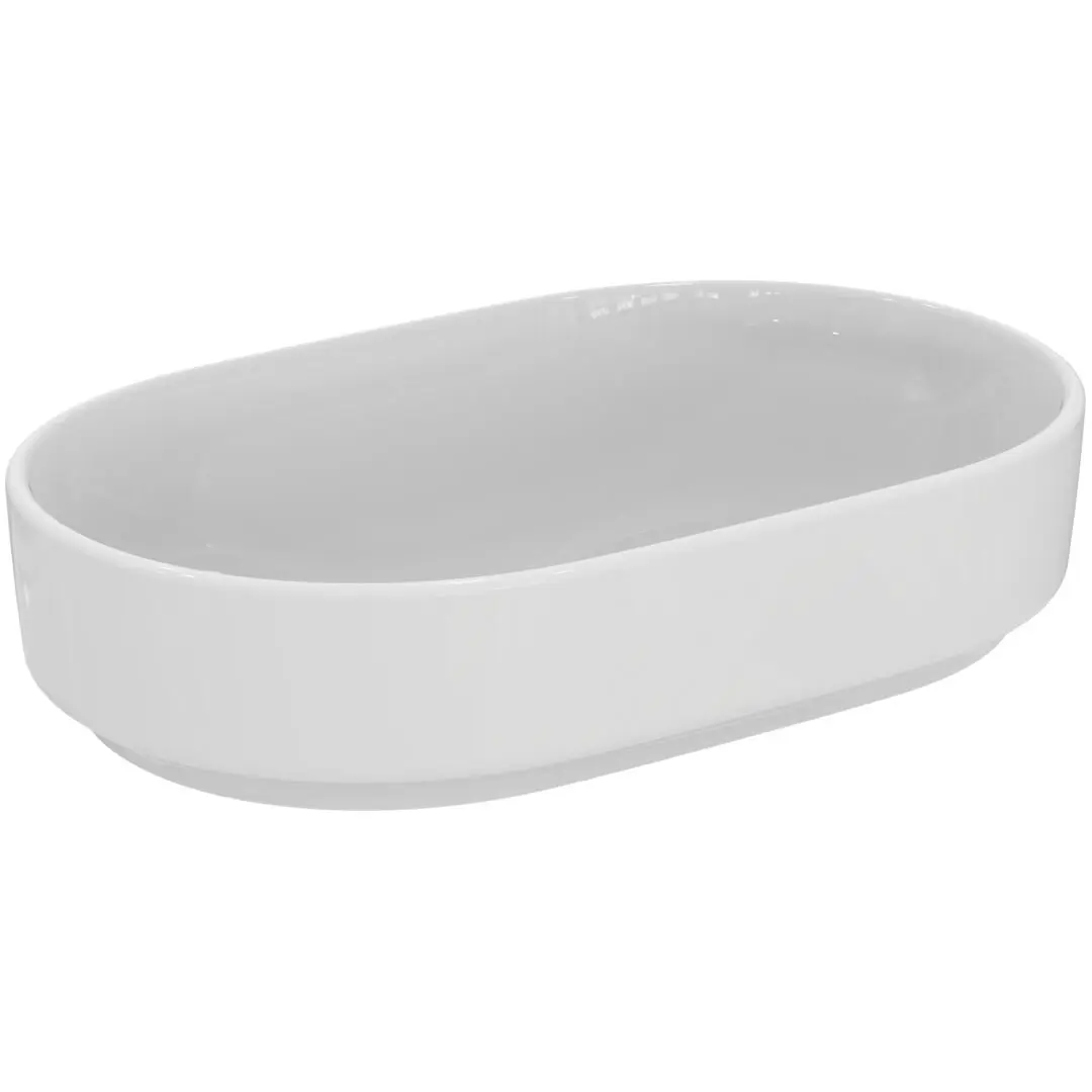 Ideal Standard i.Life O - uzliekamā izlietne 60x38 cm, bez pārplūdes, balta T573101