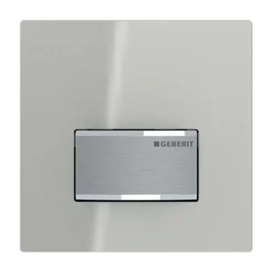 Geberit Sigma50 - urīnvietas skalošanas vadība, hromēts/pelēksmilšu 116.016.JL.5
