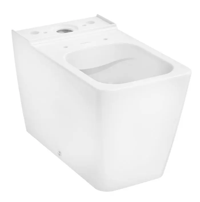 Hansgrohe EluPura Q - WC kombinētā bļoda, Vario noteka, Rimless, AquaFall Flush, HygieneEffect, EcoSmart, balta 62036450
