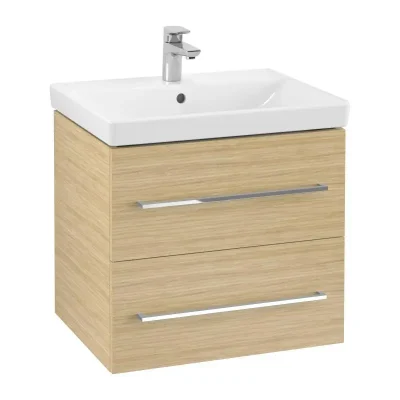 Villeroy & Boch Avento - izlietnes skapītis, 58x51x45 cm, 1 atvilktne, nordic Oak A88900VJ