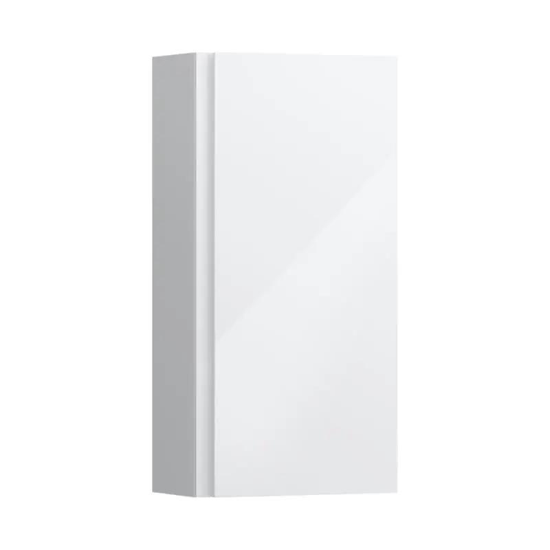 Laufen Lani - skapis 7x4 cm, 1 durvis, eņģes pa labi, balts spīdīgs H4037021122611