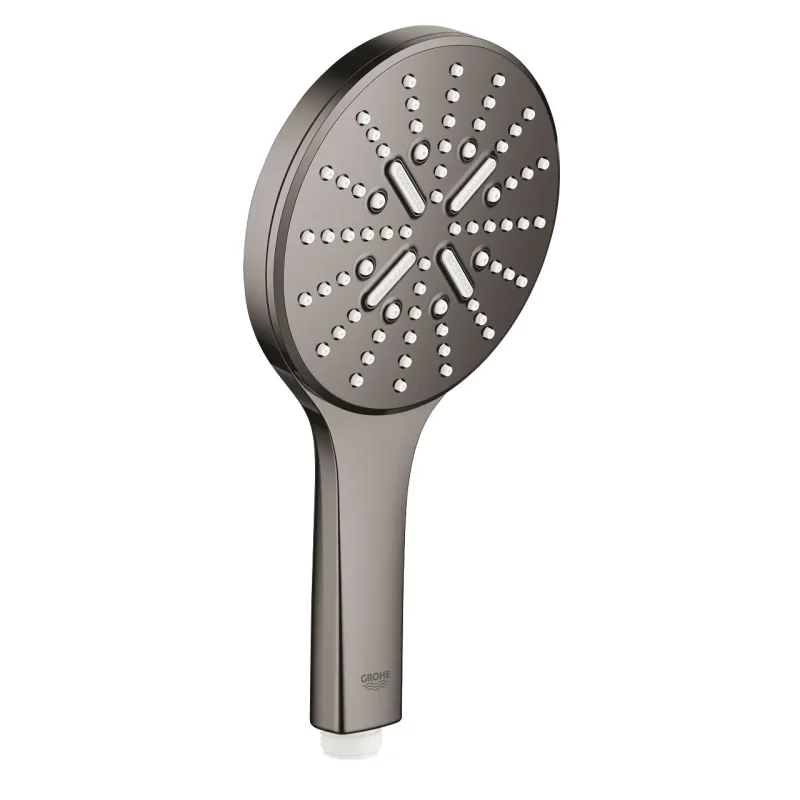 Grohe Rainshower SmartActive - rokas duša 130 9,5 l/min, 3 strūklas veidi, Hard Graphite 26574A00