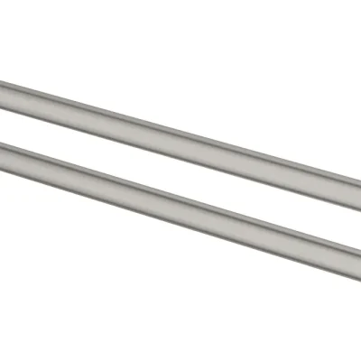 Grohe QuickFix Start - dubults dvieļu turētājs, garums 44 cm, Supersteel 41183DC0