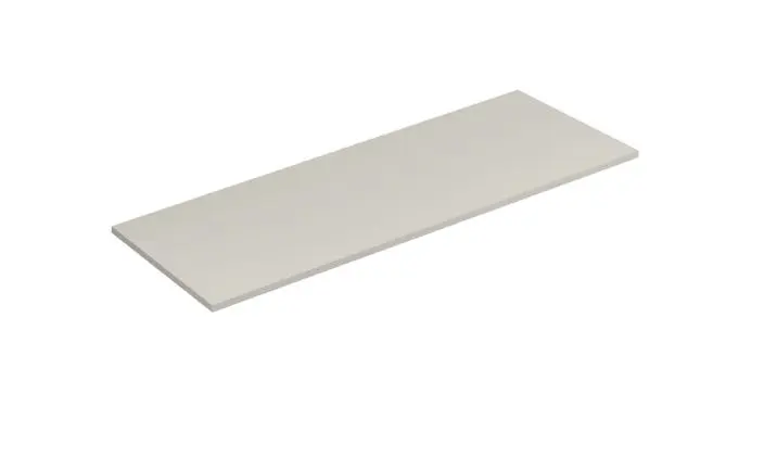 Kludi Icos - izlietnes virsma 140x50 cm, matēti smilšu pelēka 50T140O2