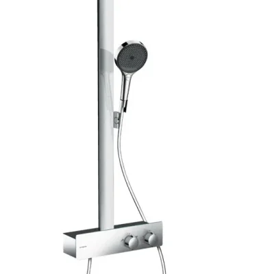 Hansgrohe Rainfinity - dušas komplekts ar termostatu, diametrs 36 cm, 3 strūklas, hroms 26853000