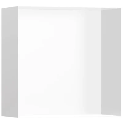 Hansgrohe XtraStoris Minimalistic - sienas niša, 30x30x14 cm, balts matēts 56079700