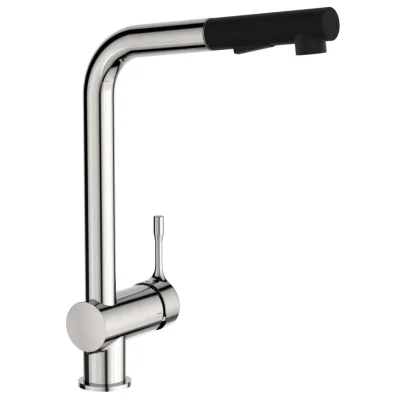 Ideal Standard Ceralook - virtuves izlietnes maisītājs ar izvelkamu dušu, nerūsējošais tērauds BC178GN