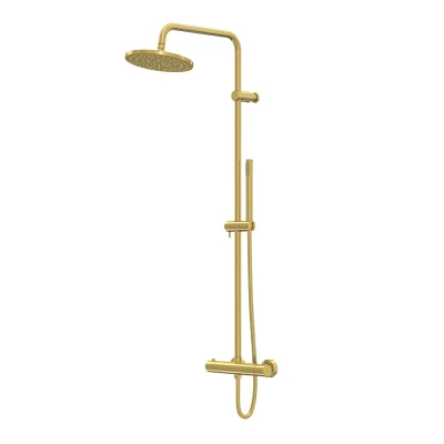 Steinberg 340 - dušas komplekts ar termostatu, diametrs 22 cm, matēts zelts 340 2721 BG