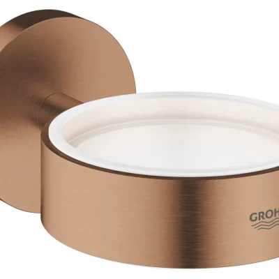 Grohe Essentials - Turētājs paredzēts glāzei / ziepju dozatoram, Warm Sunset birstēts 40369DL1