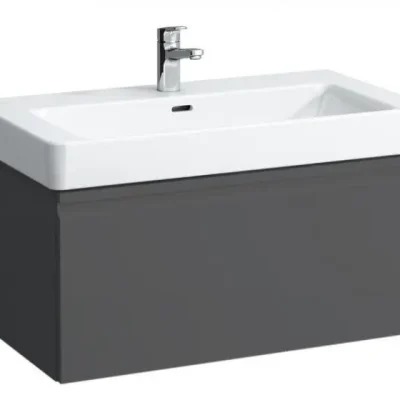 Laufen Pro S - izlietnes skapītis, 101x45x39 cm, 1 atvilktne, grafīta matēts H4835520964801