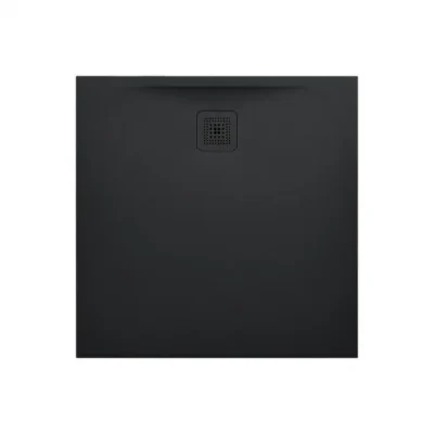 Laufen Pro - dušas paliktnis 90x90 cm, matēti melns H2109560800001