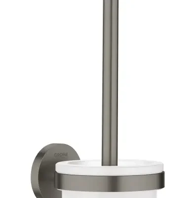 Grohe Essentials - tualetes birstes komplekts, Hard Graphite birstēts 40374AL1