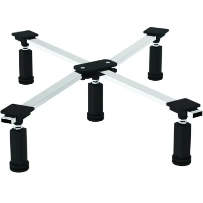 Ideal Standard Strada - dušas paliktņa kājas rāmis, hroms/melns K712667