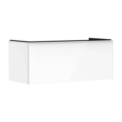 Hansgrohe Xelu Q - izlietnes skapītis, 50x118x55 cm, 1 atvilktne, balts spīdīgs/matēti balts 54062700