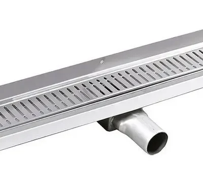 Gelco Manus - nerūsējošā tērauda dušas tekne 1150 ar resti ONDA, 115x6x11 cm, montāža pie sienas GMO27