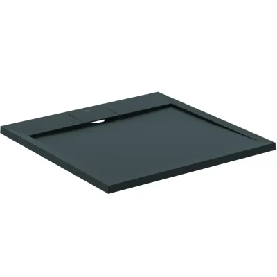 Ideal Standard i.Life - dušas paliktnis 80x80 cm, Anti-Slip, melns T5229FV