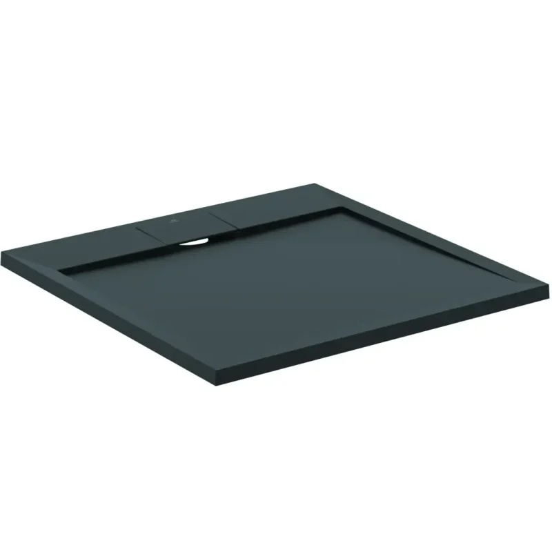 Ideal Standard i.Life - dušas paliktnis 80x80 cm, Anti-Slip, melns T5229FV