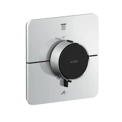 Axor ShowerSelect ID - zemapmetuma termostata maisītājs 2 patērētājiem, hroms 36754000